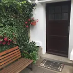 Blue In Beautiful Style Garden With Atmosphere