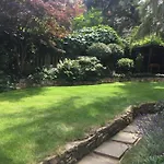 Apartment Blue In Beautiful Style Garden With Atmosphere Prag